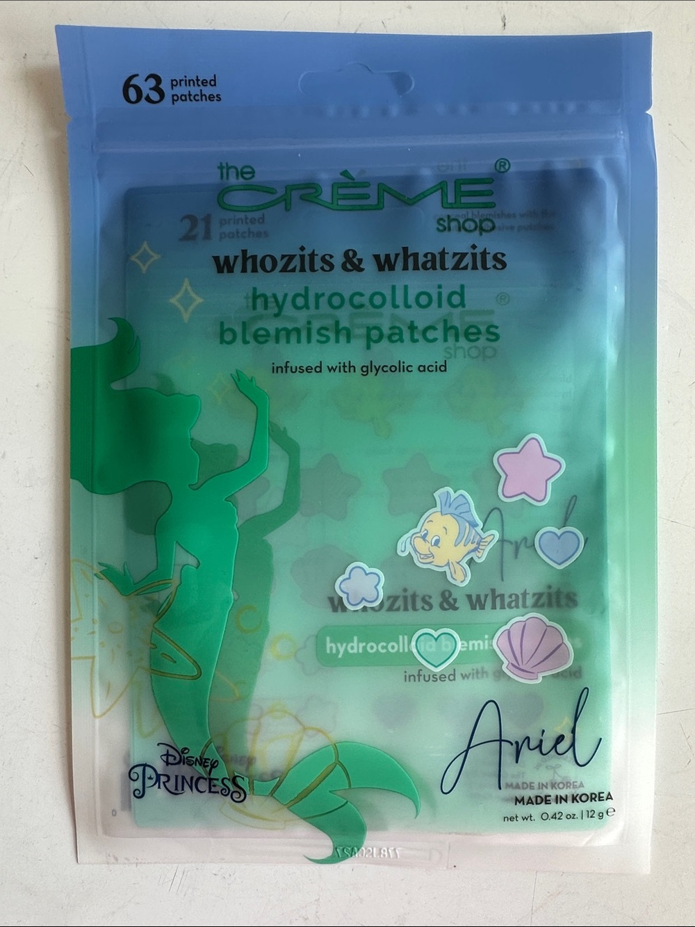 The Crème Shop Ariel Hydrocolloid Blemish Patches - Green